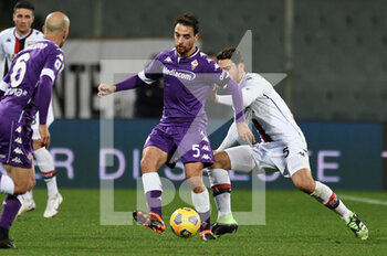 2020-12-07 - Giacomo Bonaventura (ACF Fiorentina) in azione - FIORENTINA VS GENOA - ITALIAN SERIE A - SOCCER