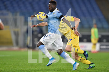 2020-12-12 - ROME, ITALY - December 12 : Felipe Caicedo of SS Lazio in Action during the Serie A soccer match between SS Lazio and Hellas Verona at Stadio Olimpico on December 12,2020 in Rome, Italy  - SS LAZIO VS HELLAS VERONA - ITALIAN SERIE A - SOCCER