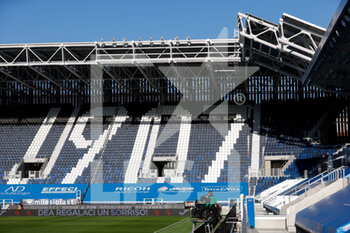 2020-12-13 - Nuova tribuna al Gewiss Stadium - ATALANTA VS FIORENTINA - ITALIAN SERIE A - SOCCER