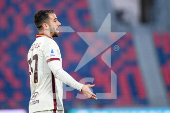 2020-12-13 - Leonardo Spinazzola (AS Roma) -  BOLOGNA FC VS AS ROMA - ITALIAN SERIE A - SOCCER