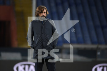 2020-12-13 - Andrea Pirlo (Juventus), head coach - GENOA VS JUVENTUS - ITALIAN SERIE A - SOCCER