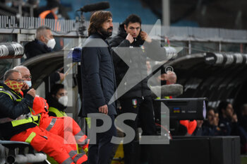 2020-12-13 - Andrea Pirlo (Juventus) head coach - GENOA VS JUVENTUS - ITALIAN SERIE A - SOCCER