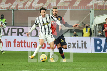 2020-12-13 - Federico Chiesa (Juventus), Marko Pjaca (Genoa) - GENOA VS JUVENTUS - ITALIAN SERIE A - SOCCER