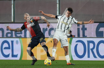 2020-12-13 - Stefano Sturaro (Genoa), Paulo Dybala (Juventus) - GENOA VS JUVENTUS - ITALIAN SERIE A - SOCCER