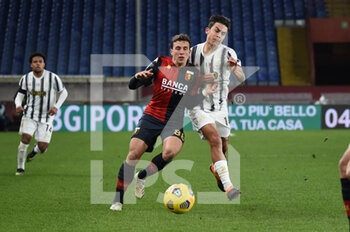 2020-12-13 - Luca Pellegrini (Genoa), Paulo Dybala (Juventus) - GENOA VS JUVENTUS - ITALIAN SERIE A - SOCCER