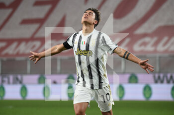 2020-12-13 - Paulo Dybala (Juventus), celebrates after scoring a goal - GENOA VS JUVENTUS - ITALIAN SERIE A - SOCCER
