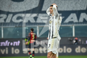 2020-12-13 - Cristiano Ronaldo (Juventus), disappointment - GENOA VS JUVENTUS - ITALIAN SERIE A - SOCCER
