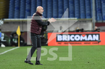 2020-12-16 - Stefano Pioli (Milan), head coach - GENOA VS MILAN - ITALIAN SERIE A - SOCCER