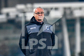 2020-12-16 - Claudio Ranieri (Coach UC Sampdoria) - HELLAS VERONA VS SAMPDORIA - ITALIAN SERIE A - SOCCER