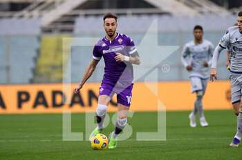 2020-12-19 - Gaetano castrovilli (ACF Fiorentina) in azione - FIORENTINA VS HELLAS VERONA - ITALIAN SERIE A - SOCCER