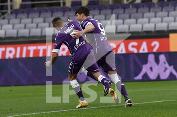 2020-12-19 - Dusan Vlahovic (ACF Fiorentina) esultanza gol - FIORENTINA VS HELLAS VERONA - ITALIAN SERIE A - SOCCER