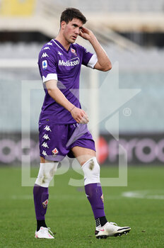 2020-12-19 - Dusan Vlahovic (ACF Fiorentina)  - FIORENTINA VS HELLAS VERONA - ITALIAN SERIE A - SOCCER