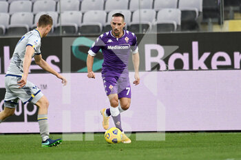 2020-12-19 - Franck Ribery (ACF Fiorentina) in azione - FIORENTINA VS HELLAS VERONA - ITALIAN SERIE A - SOCCER