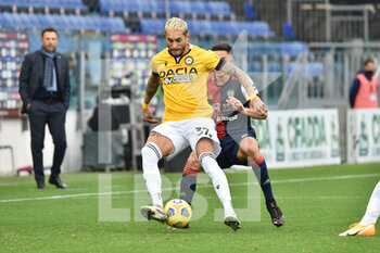2020-12-20 - Roberto Pereyra of Udinese Calcio - CAGLIARI CALCIO VS UDINESE CALCIO - ITALIAN SERIE A - SOCCER