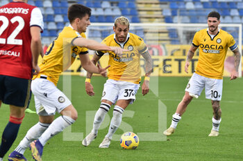 2020-12-20 - Roberto Pereyra of Udinese Calcio - CAGLIARI CALCIO VS UDINESE CALCIO - ITALIAN SERIE A - SOCCER