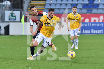 2020-12-20 - Rodrigo De Paul of Udinese Calcio - CAGLIARI CALCIO VS UDINESE CALCIO - ITALIAN SERIE A - SOCCER