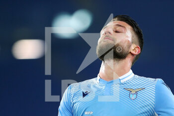 2020-12-20 - Sergej Milinkovic Savic of Lazio reacts during the Italian championship Serie A football match between SS Lazio and SSC Napoli on December 20, 2020 at Stadio Olimpico in Rome, Italy - Photo Federico Proietti / DPPI - SS LAZIO VS SSC NAPOLI - ITALIAN SERIE A - SOCCER
