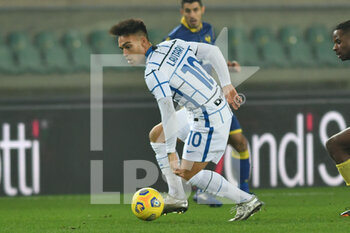 2020-12-23 - Lautaro Martinez (Inter) - HELLAS VERONA VS FC INTERNAZIONALE - ITALIAN SERIE A - SOCCER