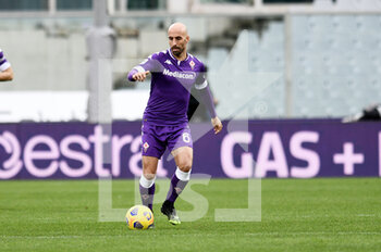 2021-01-03 - Borja Valero (ACF Fiorentina) in azione - FIORENTINA VS BOLOGNA - ITALIAN SERIE A - SOCCER