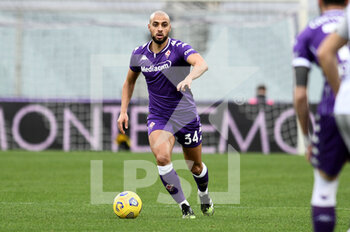 2021-01-03 - Sofyan Amrabat (ACF Fiorentina) in azione - FIORENTINA VS BOLOGNA - ITALIAN SERIE A - SOCCER