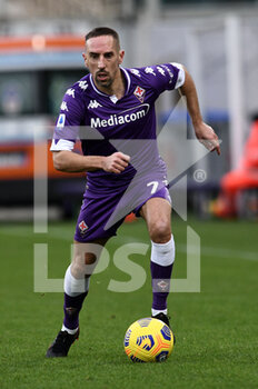 2021-01-03 - Franck Ribery (ACF Fiorentina) in azione - FIORENTINA VS BOLOGNA - ITALIAN SERIE A - SOCCER
