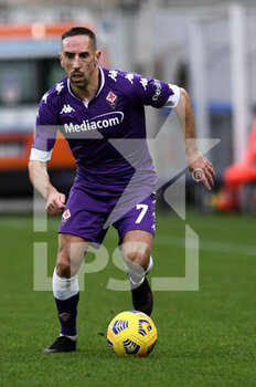 2021-01-03 - Franck Ribery (ACF Fiorentina) in azione - FIORENTINA VS BOLOGNA - ITALIAN SERIE A - SOCCER