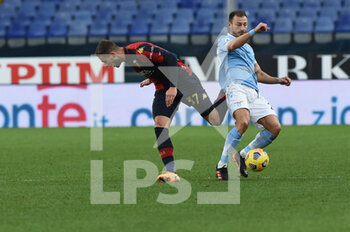 2021-01-03 - Marko Pjaca (Genoa) Stefan RADU (Lazio) - GENOA VS LAZIO  - ITALIAN SERIE A - SOCCER