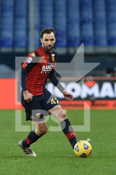2021-01-03 - Milan Badelj (Genoa) - GENOA VS LAZIO  - ITALIAN SERIE A - SOCCER