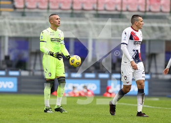 2021-01-03 - Alex Cordaz of FC Crotone during the Serie A 2020/21 football match between FC Internazionale vs FC Crotone at the San Siro Stadium, Milan, Italy on January 03, 2021 - Photo FCI / Fabrizio Carabelli - FC INTERNAZIONALE VS FC CROTONE - ITALIAN SERIE A - SOCCER