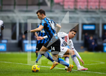 2021-01-03 - Ivan Perisic of FC Internazionale during the Serie A 2020/21 football match between FC Internazionale vs FC Crotone at the San Siro Stadium, Milan, Italy on January 03, 2021 - Photo FCI / Fabrizio Carabelli - FC INTERNAZIONALE VS FC CROTONE - ITALIAN SERIE A - SOCCER