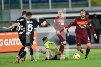 2021-01-03 - ROME, ITALY - January 3 : The Daniele Chiffi react at during Italian Serie A soccer match at between AS Roma and UC Sampdoria Stadio Olimpico on January 3,2021 in Rome Italy  - ROMA VS SAMPDORIA - ITALIAN SERIE A - SOCCER
