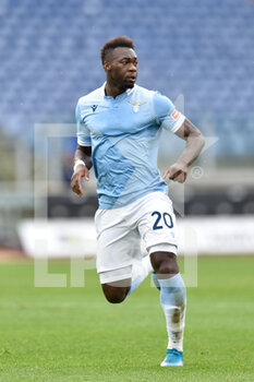 2021-01-06 - ROME, ITALY - January 6 : Felipe Caicedo of SS Lazio in Action during the Serie A soccer match between SS Lazio and ACF Fiorentina at Stadio Olimpico on January 6,2021 in Rome, Italy  - LAZIO VS FIORENTINA - ITALIAN SERIE A - SOCCER