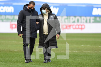 2021-01-06 - The Sampdoria President, Massimo Ferrero - SAMPDORIA VS INTER - ITALIAN SERIE A - SOCCER