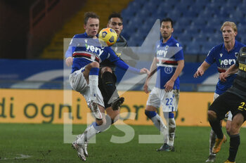 2021-01-06 - JAKUB JANKTO (Sampdoria), Alexis Sanchez (Inter) - SAMPDORIA VS INTER - ITALIAN SERIE A - SOCCER