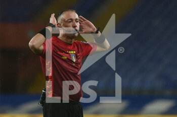 2021-01-06 - The Referee of the match Paolo Valeri - SAMPDORIA VS INTER - ITALIAN SERIE A - SOCCER