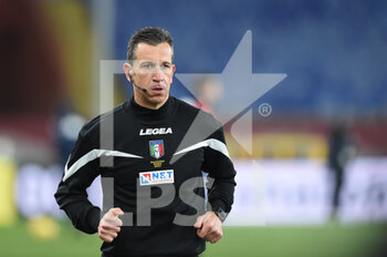 2021-01-09 - The Referee of the match Daniele Doveri - GENOA CFC VS BOLOGNA FC - ITALIAN SERIE A - SOCCER