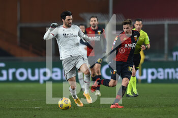 2021-01-09 - Roberto Soriano (Bologna), Miha Zajc (Genoa) - GENOA CFC VS BOLOGNA FC - ITALIAN SERIE A - SOCCER