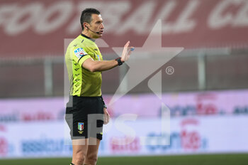 2021-01-09 - The Referee of the match Daniele Doveri - GENOA CFC VS BOLOGNA FC - ITALIAN SERIE A - SOCCER