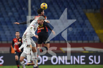 2021-01-09 - Emanuel Vignato (Bologna), Paolo Ghiglione (Genoa) - GENOA CFC VS BOLOGNA FC - ITALIAN SERIE A - SOCCER