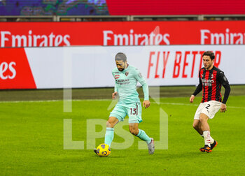 2021-01-09 - Rodriguez Ricardo of Torino FC in action - AC MILAN VS TORINO FC - ITALIAN SERIE A - SOCCER