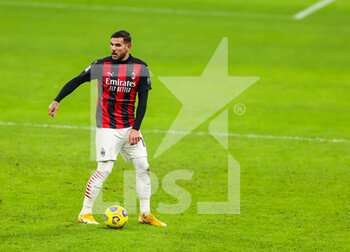 2021-01-09 - Theo Hernandez of AC Milan in action - AC MILAN VS TORINO FC - ITALIAN SERIE A - SOCCER