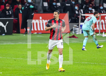 2021-01-09 - Zlatan Ibrahimovic of AC Milan - AC MILAN VS TORINO FC - ITALIAN SERIE A - SOCCER