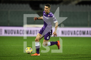 2021-01-10 - Nikola Milenkovic (ACF Fiorentina) in azione - FIORENTINA VS CAGLIARI - ITALIAN SERIE A - SOCCER