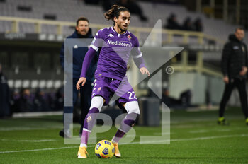 2021-01-10 - Martin Caceres (ACF Fiorentina) in azione - FIORENTINA VS CAGLIARI - ITALIAN SERIE A - SOCCER