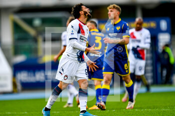 2021-01-10 - Emmanuel Riviere (FC Crotone) shows his dejection - HELLAS VERONA VS FC CROTONE - ITALIAN SERIE A - SOCCER