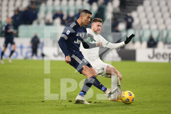 2021-01-10 - 7 Cristiano Ronaldo (Juventus FC) scores the goal - JUVENTUS FC VS US SASSUOLO - ITALIAN SERIE A - SOCCER