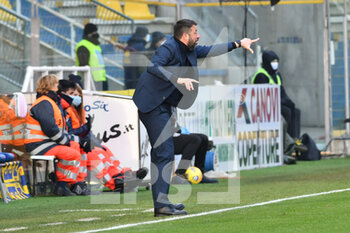 2021-01-10 - Roberto D'aversa coach of Parma - PARMA CALCIO VS SS LAZIO  - ITALIAN SERIE A - SOCCER