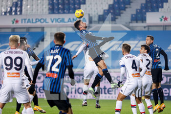 2021-01-17 - Berat Djimsiti (Atalanta) colpo di testa su calcio d’angolo a favore - ATALANTA BC VS GENOA CFC - ITALIAN SERIE A - SOCCER