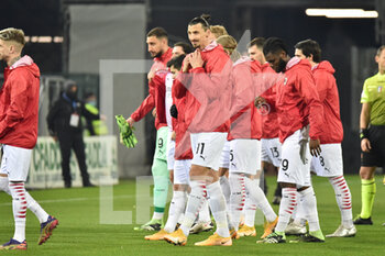 2021-01-18 - Zlatan Ibrahimovic of AC Milan, Pregame - CAGLIARI VS MILAN - ITALIAN SERIE A - SOCCER