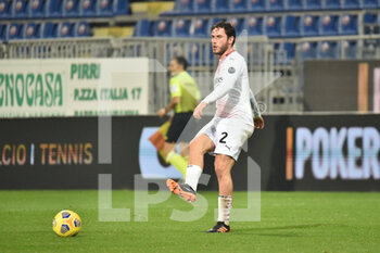 2021-01-18 - Davide Calabria of AC Milan - CAGLIARI VS MILAN - ITALIAN SERIE A - SOCCER